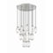 Z-Lite Arden Chandelier, 27-Light, 36 In.W x 12 In.H, Brushed Nickel/Clear 651P-27R-BN - alternate 1